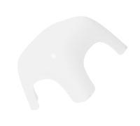 Angoily Sgabello in Plastica Bianco Antiscivolo per Bagno e Wc, Sgabello Piccolo Robusto Piedi, Seduta Sicura e Adulti, per Uso Domestico e Ufficio
