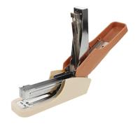 Angoily Single Finger Desktop Stapler Manual Heavy Duty Binding Ergonomic Handheld For School Office Book Projects