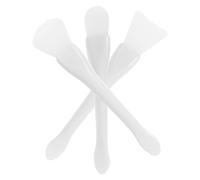 Angoily Spatole in Silicone Per Ceralacca 3 Pezzi Set, Pale Per La Pulizia Della Cera Riutilizzabili Per Applicazione Maschere Facciali e Raschietto Sigillo, Utensili Per Bellezza e Cura Della Pelle