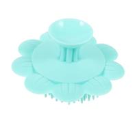Angoily Spazzola Da Bagno Silicone Per Massaggio Scalpale e Lavaggio Corpo Spazzola Piccola Per Materiale Sicuro e Flessibile Design Antiscivolo Colore Verde Per Bagni e Massaggi Familiari