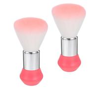 Angoily Spazzola per Chioma per Barbieri 2 Pezzi con Setole Morbide in Nylon Spazzola da Barbiere per Collo Compatta e Lavabile Strumento Professionale per Pulizia Chioma e Peli