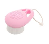 Angoily Spazzola Per La Pulizia Del Viso Silicone Doppia Faccia Strumento Manuale Per Esfoliare e Pulire Pori Design Ergonomico e Colore Accattivante Perfetta Per La Della