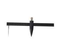 Angoily Strumento di Disegno del Cerchio cerchiometro cerchiografo da Scultura Utensili Circle Cutter Ceramica Fornitura Artigianale Compasso da Disegno Acciaio Inossidabile Black