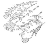 Angoily Strumento di Goffratura dello Stampaggio dei Cutter Morire Muore Fabbricazione Taglio Ritagli Carta Fiore Dell'album Silver Acciaio Carbonio