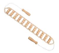 Angoily Strumento Manuale in Legno per Massaggio Muscolare e Linfodrenaggio, Rullo per Schiena e Gambe Design Ergonomico, per Massaggio Rilassante e Rimodellamento Corpo