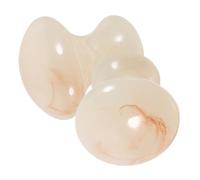 Angoily Strumento Massaggiatore Viso Facile da Impugnare Design Ergonomico 2 Pezzi a Forma di Fungo in Resina per Massaggio Facciale in Ufficio e Regalo