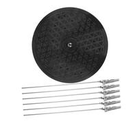 Angoily Supporto Girevole per Modellismo con Clip per Pittura Acrilica Base Stabile per Aerografo e Accessori per Lavoretti Fai da Te per Modellisti e Appassionati di Colori per Modelli