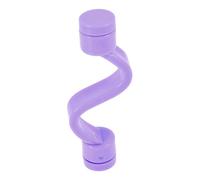 Angoily Supporto Magnetico per Porta Lavatrice Caricamento Frontale in Pp e Abs Installazione Rapida, Stabile e Sicuro, per Case e Hotel Colore Lavanda