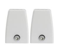 Angoily Supporto per Protezione da starnuti da 2 Pezzi: Clip divisorie per Ufficio, Morsetto divisorio per scrivania - Morsetto separatore per Schermo in Lega di Alluminio per l'organizzazione