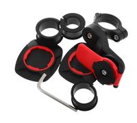 Angoily Supporto per Telefono da Bicicletta con Ammortizzatore Posteriore per Motocicletta, Smorzatore di Vibrazioni a Doppia Molla, Compatibile con Smartphone, Montaggio Stabile per