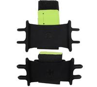 Angoily Supporto per Telefono da Corsa 2 Pezzi Bracciale e Fascia da Polso Regolabile in Silicone Abs Traspirante per Ciclismo, Allenamento e Attività Outdoor