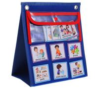 Angoily Tabella Visiva Routine Mattutina per Calendario Educativo Resistente e Pratico Planner Attività Giornaliero per Obiettivi Breve Termine Adatto per Motivare e Organizzare la