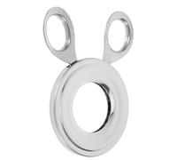 Angoily Tagliauova Argento in Acciaio Inossidabile per Uova Sode, Forbici da Cucina Facili da Usare Funzione di Separazione del Guscio, Utensile da Cucina