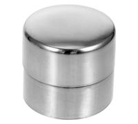 Angoily Tappi Terminali Corrimano in Acciaio Inox 2 Pollici 2 Pezzi Accessori Per Ringhiera Interna Facili Da Installare Copertura Estremità Corrimano Per Scale