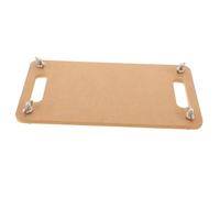 Angoily Tavola per Argilla Portatile con Maniglia Tappetino in Legno Ad Alta Densità Superficie Stabile per Modellazione in Ceramica Lavorazione Argilla e Disegno Artistico