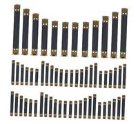 Angoily Telai Flessibili Interni in Metallo Cerniere Molla per Borse Clip Molla per Borsette Assortimento di Chiusure per Artigianato Fermagli per Cucito Adatti per Portafogli Carte e