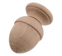 Angoily Terminale in Legno Grezzo per Montanti del Letto Perno Finimento Decorativo Rustico per Mobili Paralume e Recinzione Finitura Artigianale Intagliata per Decorazioni Fai da Te