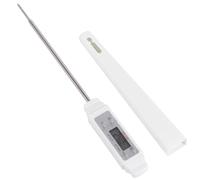 Angoily Termometro Digitale per Alimenti Sonda in Acciaio Inox, Misuratore Temperatura Olio, Display LED Facile Lettura per Cucina, Barbecue e Ristorante