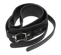 Angoily Tracolla Strumento Musicale Accessorio in Pelle Nera Regolabile per Tuba e Trombone Design Creativo e Pratico per Musicisti
