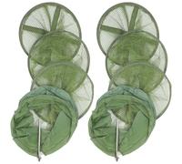 Angoily Trappola Pieghevole per Pesci e Gamberi 30x150 Cm, Rete Trappola Multifunzione Resistente e Portatile, Accessorio per Pesca in Mare e Fiume, Set 2 Pezzi Verde