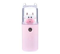 Angoily Umidificatore Portatile la Cura della Pelle Serbatoio da 30ml in Plastica, Design Adorabile e Ricaricabile, per Viaggi e Attività All'aperto
