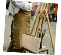 Angoily Valigetta Pittura in Legno Portatile Leggera e Durevole Custodia Multifunzionale per Colori Penne e Gioielli Maniglia Robusta per