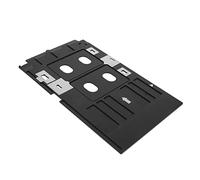 Angoily Vassoio PVC per Stampante 86X54 Mm Vassoio per Carte d'Identità Riutilizzabile e Resistente per Professionale Compatibile R330 e L805