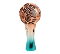 Angoily Ventilatore Portatile Tascabile Ricaricabile 2500mah a Tre | Tema Calcio, Funzionamento Silenzioso, Plastica Leggera, Design Semplice, per Viaggio, Vacanza, Partita