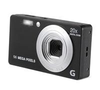 Angoily Videocamera Digitale HD 56mp Zoom 20x, Schermo Lcd 2,7 Pollici, Anti-shake Elettronico e Funzionamento Semplice per Registrare Video di Viaggio e Feste