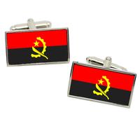 Angola Bandiera Gemelli IN Cromata Scatola Regalo