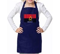 Angola Barre Stile Bandiera - Unisex Bambini Grembiule - Luanda Città Angolese