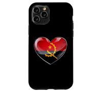 Angola Diaspora Collegamento Cuore Patria Emblema Custodia per iPhone 11 Pro