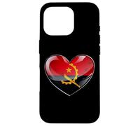 Angola Diaspora Collegamento Cuore Patria Emblema Custodia per iPhone 16 Pro