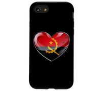 Angola Diaspora Collegamento Cuore Patria Emblema Custodia per iPhone SE (2020) / 7/8