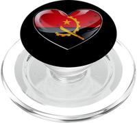Angola Diaspora Collegamento Cuore Patria Emblema PopSockets PopGrip per MagSafe