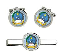 Angola Gemelli E Fermacravatta Set