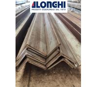 ANGOLARE 100X100X8 mm. LAMINATO IN FERRO BARRA PROFILO 1 PEZZO da 2 METRI