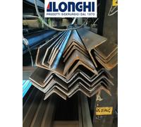 ANGOLARE 40X40X3 mm. LAMINATO IN FERRO ACCIAIO BARRA PROFILO 3 PEZZI da 2 METRI