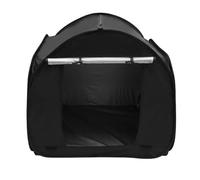 Angolare Calm Down, Sensoriale Per Bisogni Speciali, Tana Nascondimento Calmante Black Out Extra Grande, Forte Nascondio Sensoriale Pieghevole Rivestito In Argento Con Porta Cieca In