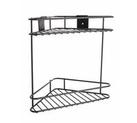 ANGOLARE DOPPIO DOCCIA NEW CHROME EVO Nero Opaco Accessori Bagno Metaform