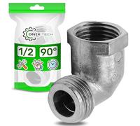Angolare Raccordo 1/2“ 90° per Attacco Gas Maschio/Femmina - ONIX TECH