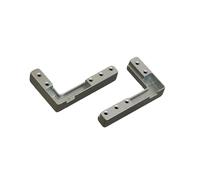 Angolari Da 2/4pcs Angolare In Alluminio Regolabile Cerniera Della Porta Della Cerniera Inferiore A Clip Fissaggio Fissaggio Delle Carnelli Nascosti