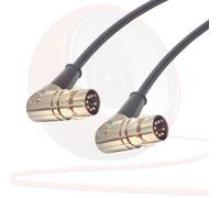 Angolato 7 Perno din Midi Cavo. Piede Interruttore a Amp, Rocktron, Fractal Cavo