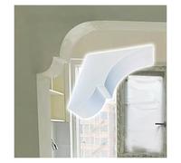 Angoli ad arco in schiuma ad alta densità con design personalizzabile con faccina sorridente per decorazione interna e protezione dell'apertura