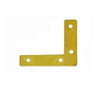 Angoli Di Rinforzo - 50 X 50 Mm. - Ottonato - 4 Pz.