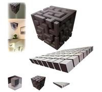 Angoli Impossibili: Decorazioni Murali Che Ridefiniscono La Realtà, Adesivi 3D Con Illusione Ottica Per Angoli, Grandi, Rimovibili, Dal Design Geometrico Moderno, Ideali Arredare Casa, Bagno(Mix2c)