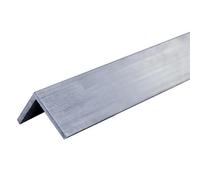 Angoli in alluminio a forma di L for mobili con diverse lunghezze laterali, lunghi 50 cm(Thick:3mm,10mm x 25mm)