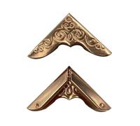 Angoli in metallo per album, Paraspigoli In Ferro for Libri Multicolor 23x23 mm Confezione Da 20(Rose Gold)