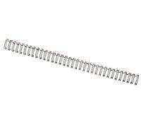 Angoli per rilegatura a filo GBC WireBind, A4, 34 anelli, 8 mm, nero
