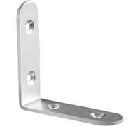 Angoli, staffe angolari, staffe angolari a 90 gradi, staffa triangolare in ferro, elemento di collegamento, hardware di rinforzo, staffa laminata a forma di L (40 * 40 mm)